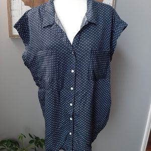JACHS Girlfriend XL button up shirt